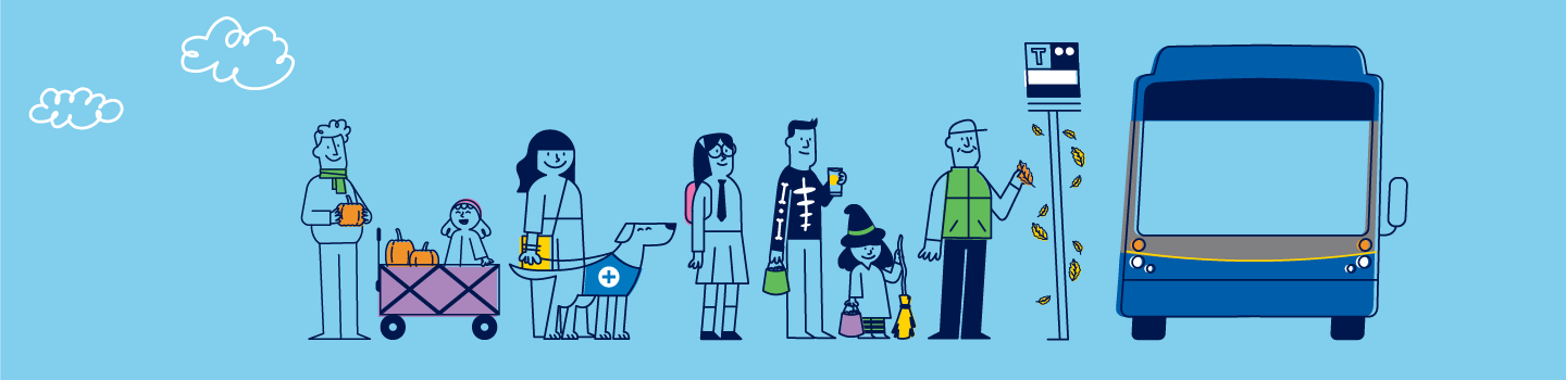 Fall service change illustration