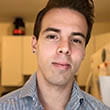 Headshot of busker Lenny Pallerstein