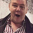 Headshot of busker Mike Sullivan