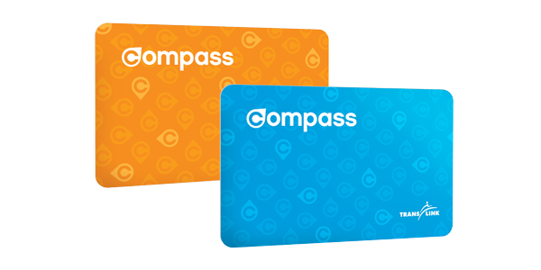 Adult Compass Card and Concession Compass Card