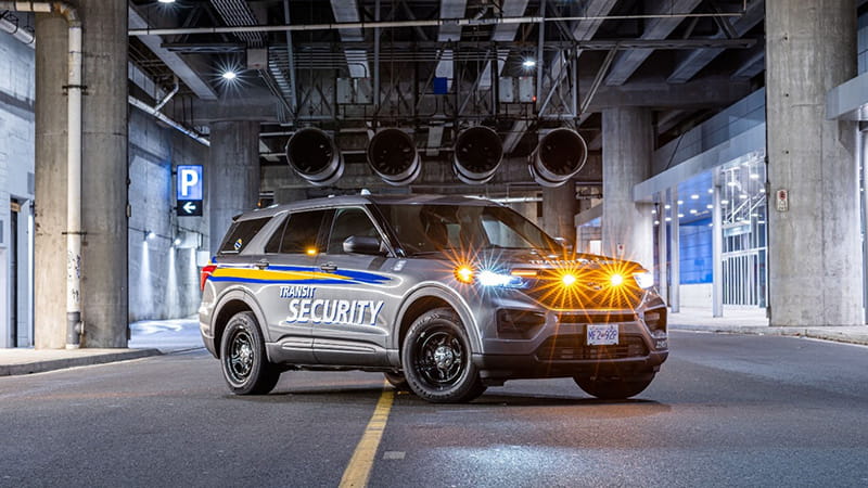 Transit Security SUV with new livery