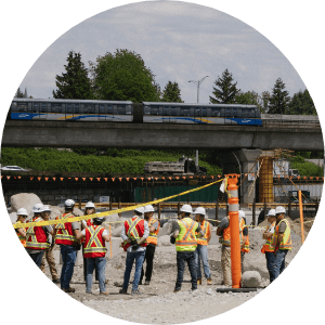 BCRTC construction crew on site