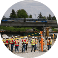 BCRTC construction crew on site