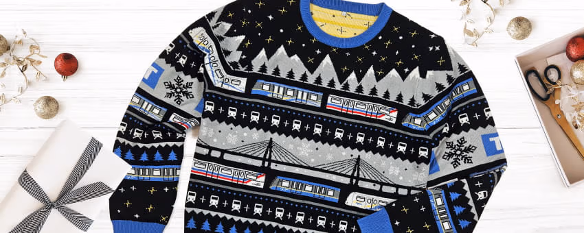 TransLink holiday sweater design