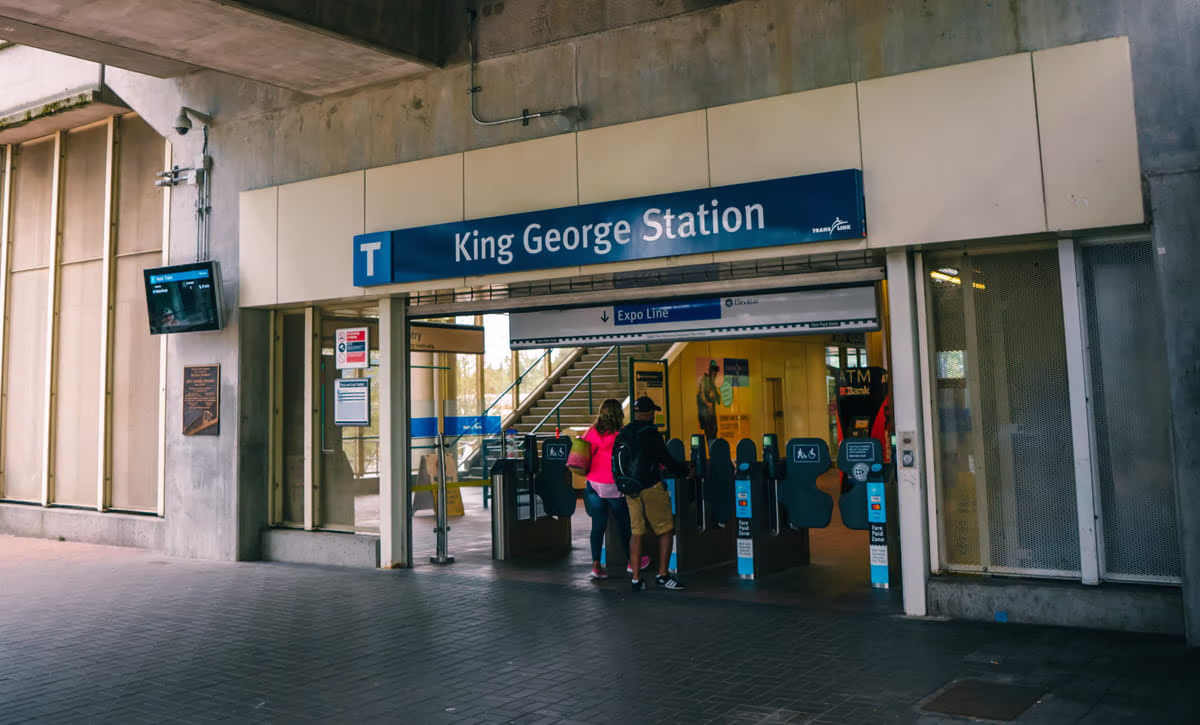 King George Station entrance