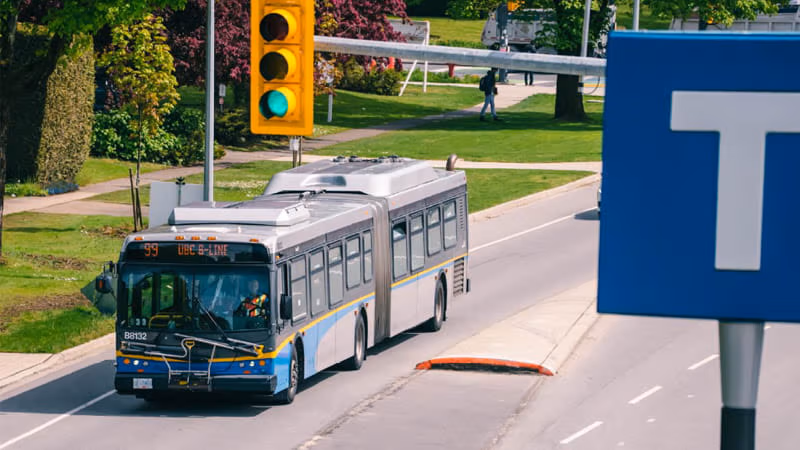 99 UBC B Line on the road