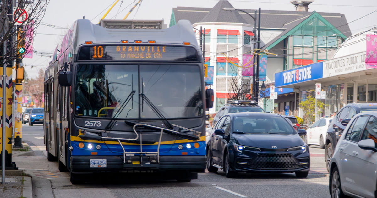 Granville Street Bus Priority | TransLink