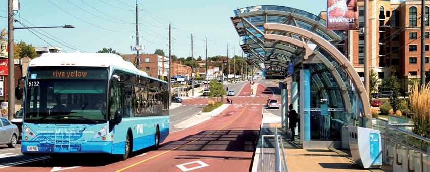 York Region Transit’s Viva system (Photo: York Region Transit)