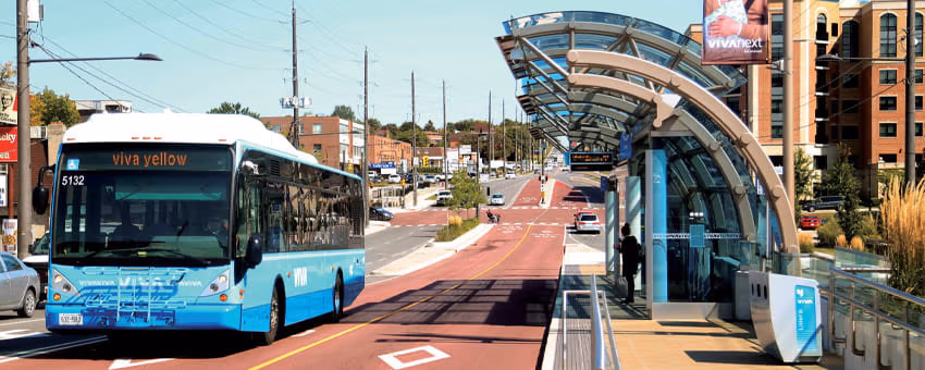 York Region Transit’s Viva system (Photo: York Region Transit)