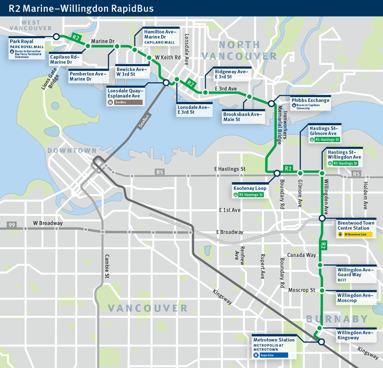 R2 Marine Willingdon RapidBus | TransLink