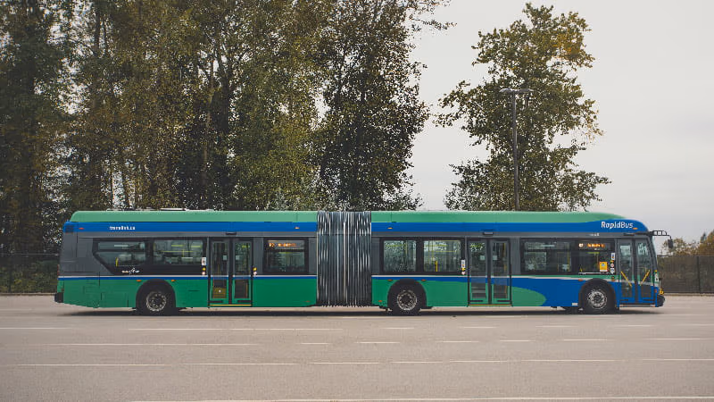 A complete side view of the R4 RapidBus