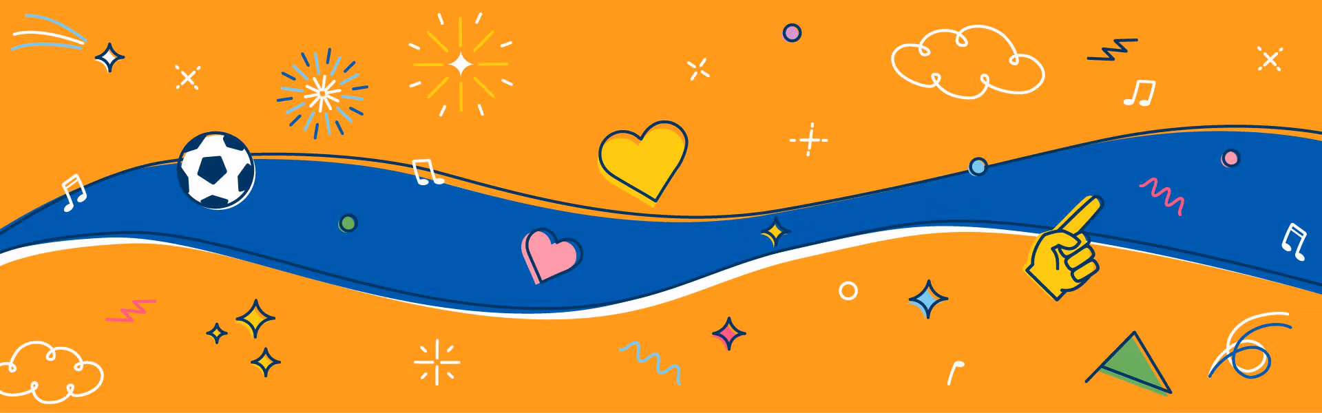 Take Transit to Events banner in orange