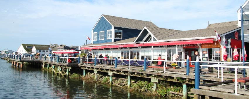 Pier at Steveston in Richmond, BC