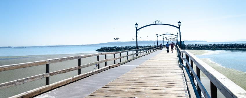 Pier at White Rock, BC