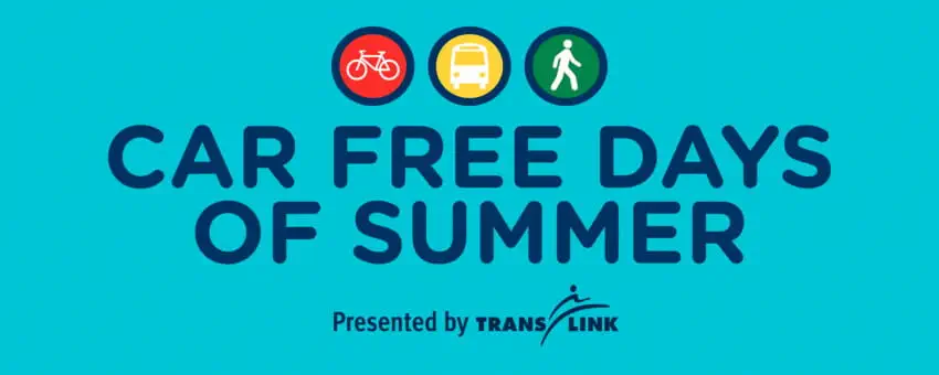 Car Free Days presented by TransLink logo