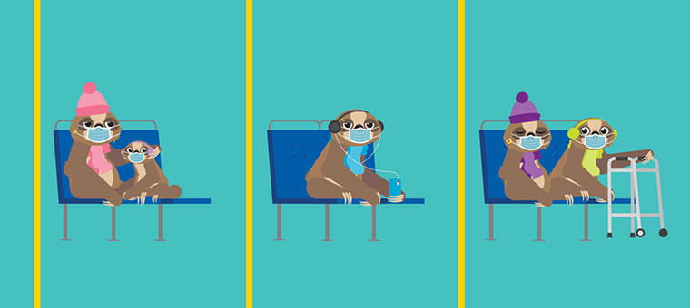 Sloths on Transit