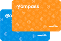 Illustration of an Adult Compass Card and Concession Compass Card