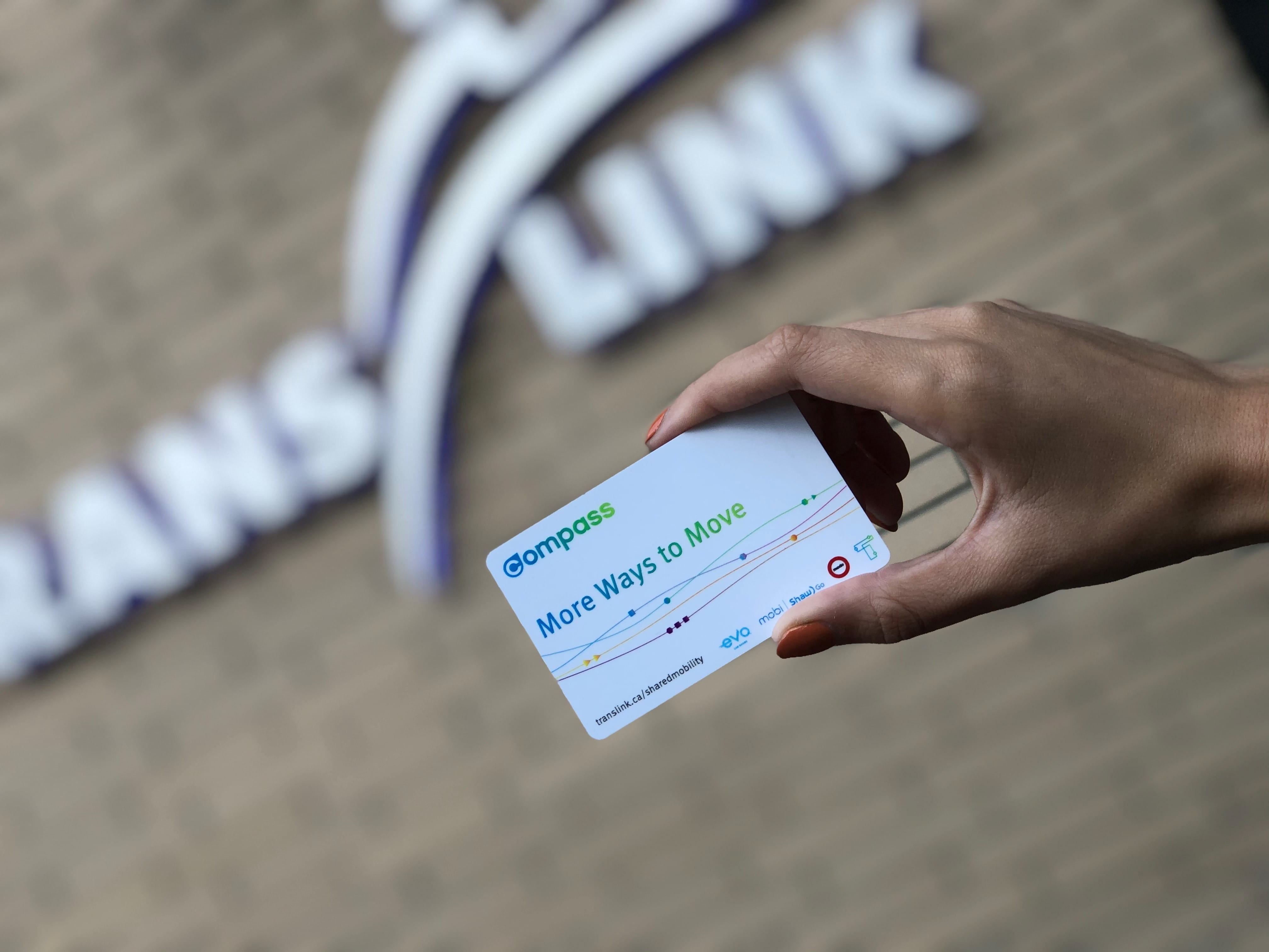 Photo of Shared Mobility Compass Card