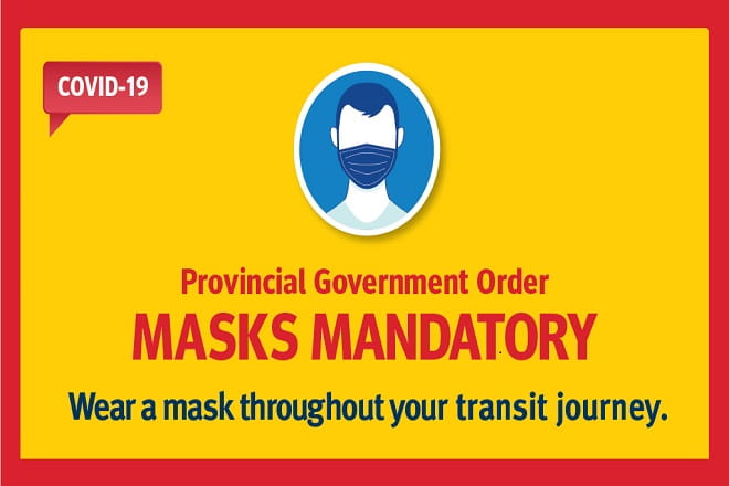 Mandatory Mask sign