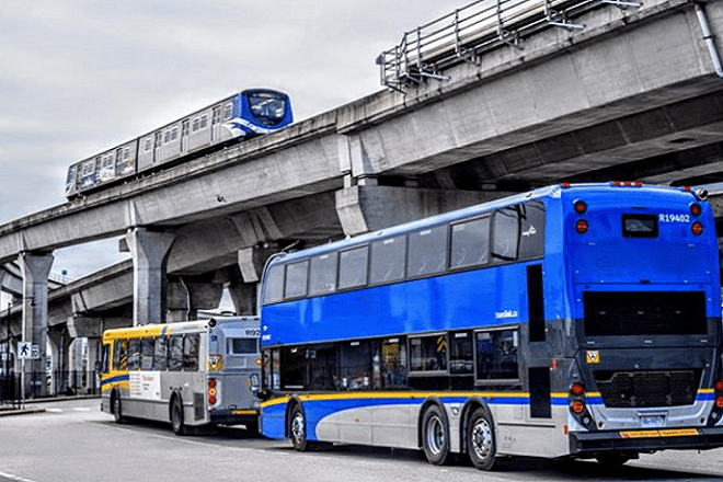 Buses at Bridgeport