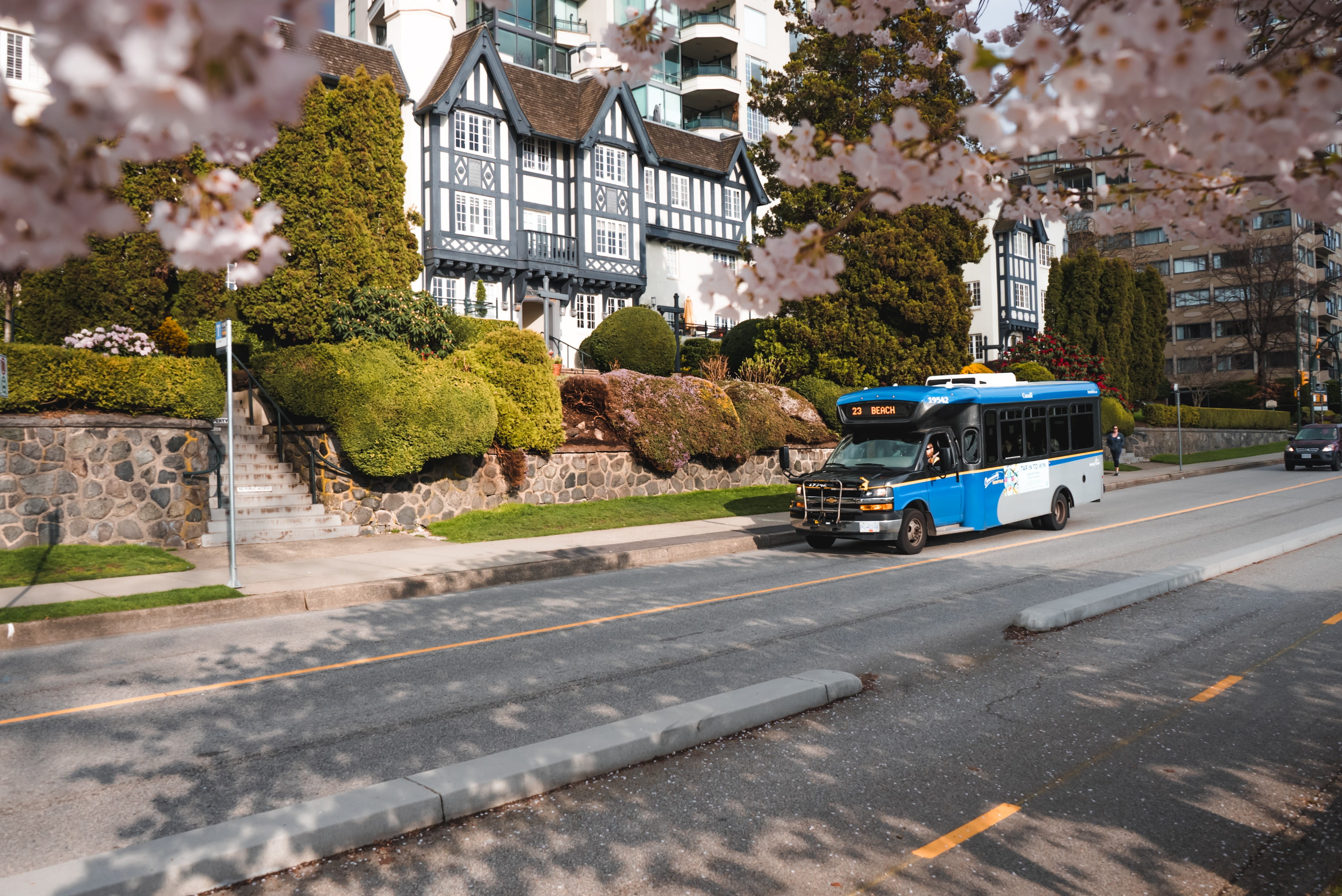 Spring Service change bus to beach