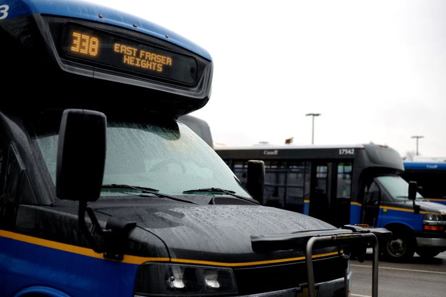 Route 338 Community Shuttle in Transit Centre